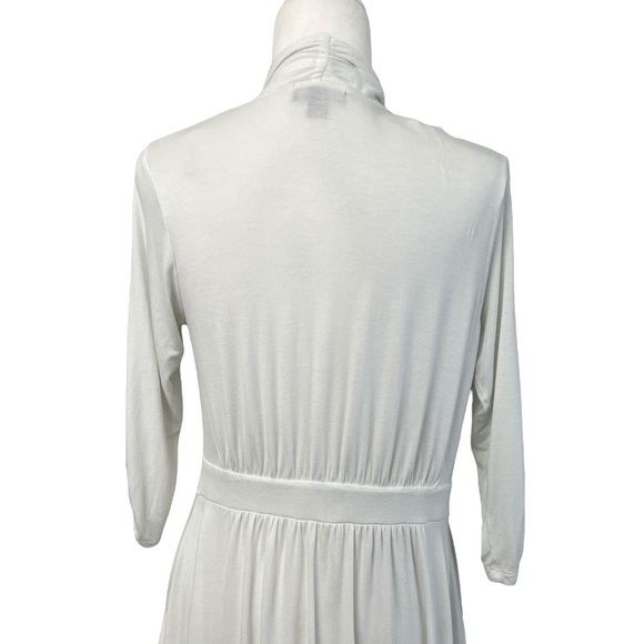 AB Studio Women's Off White Cardigan Sweater - Picture 5 of 11